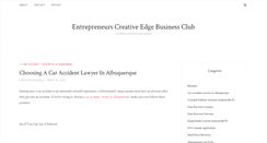Desktop Screenshot of entrepreneurscreativeedge.com